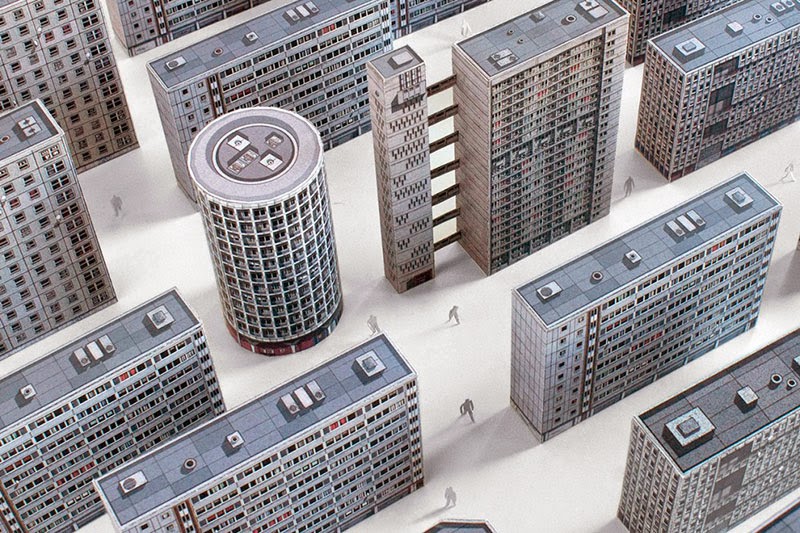 Brutal-London-edificios-brutalistas-papel-1
